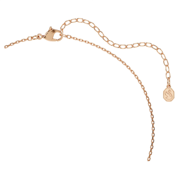 Symbolica pendant Eye, Multicolored, Rose gold-tone plated